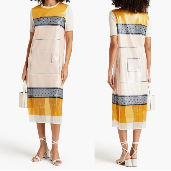 TORY BURCH Maisie Sequin Dress - Picture 2 of 14